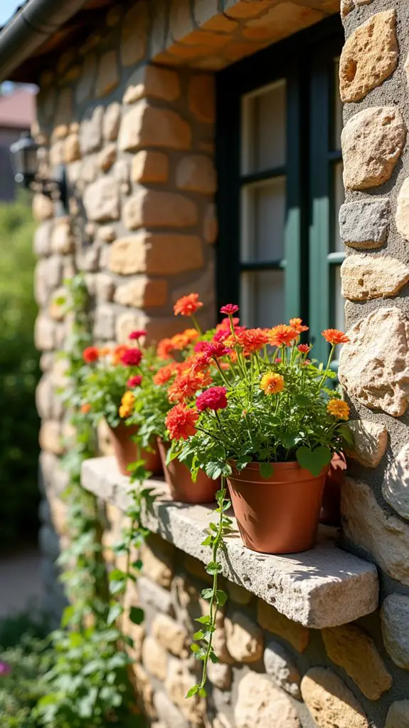 rustic natural stone decor