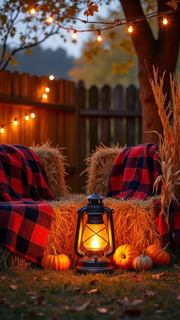 rustic outdoor seating arrangement