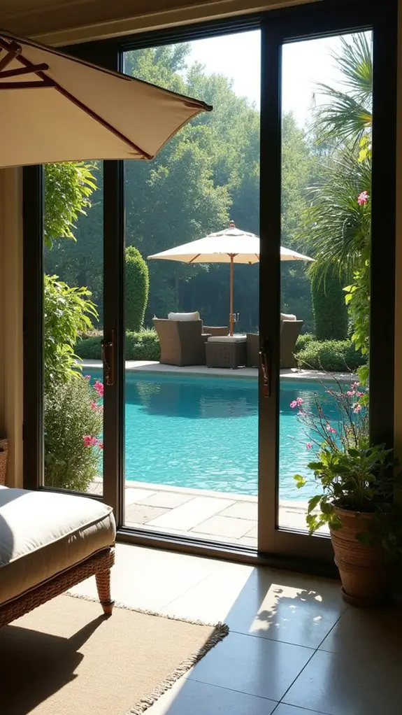 seamless indoor outdoor connection