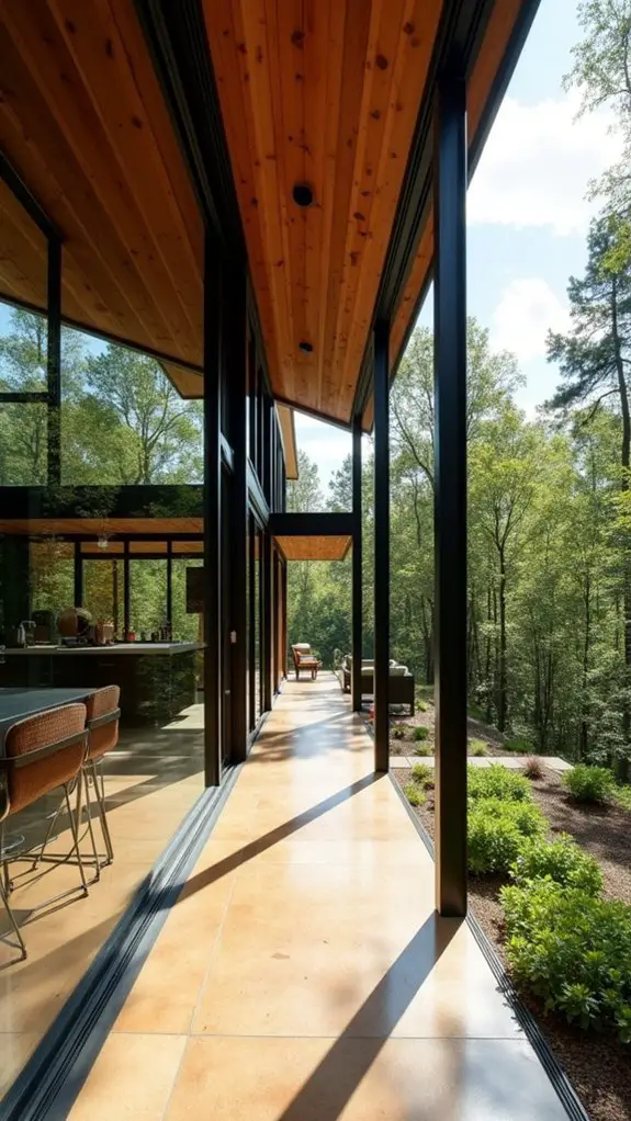seamless indoor outdoor connection