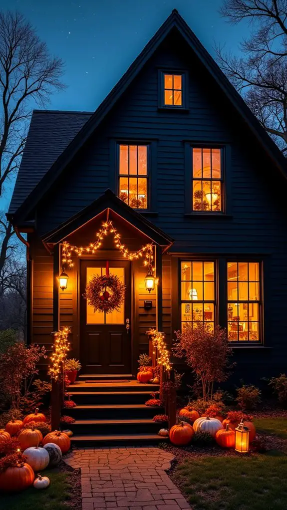 seasonal decor enhances ambiance