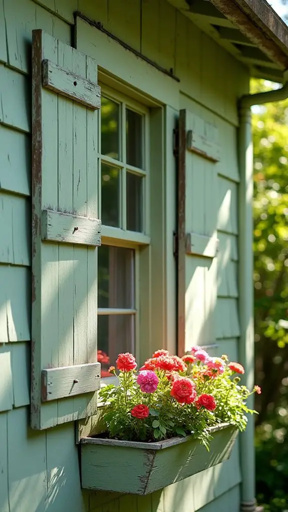 seasonal shutter color changes