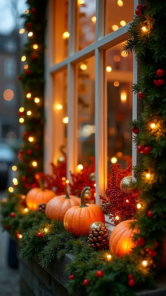 seasonal window decoration ideas