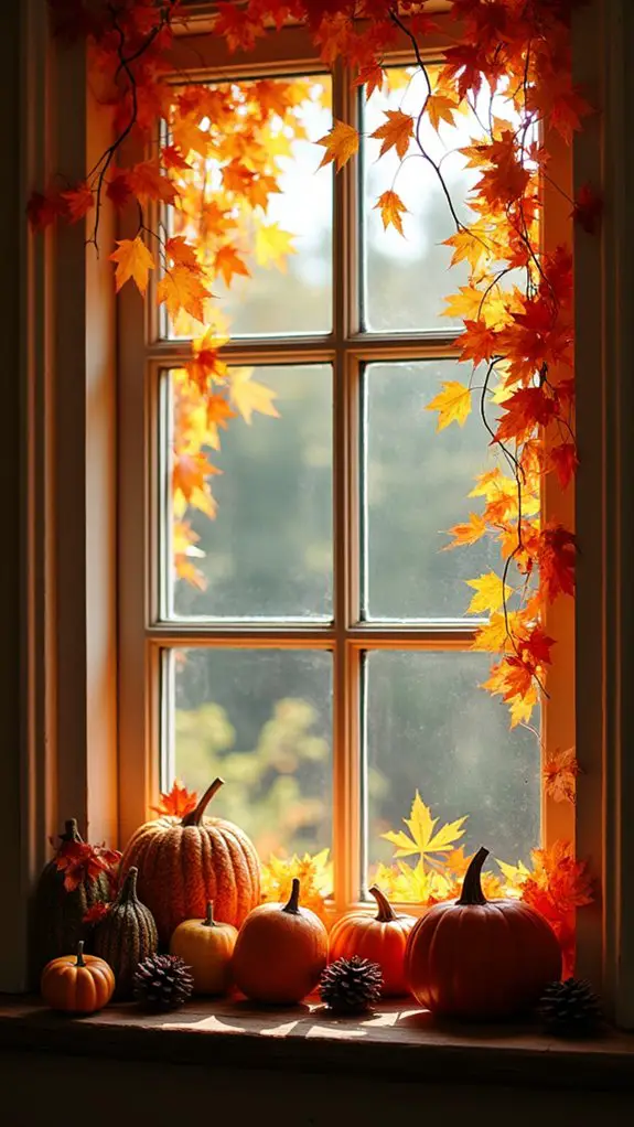 seasonal window decoration ideas