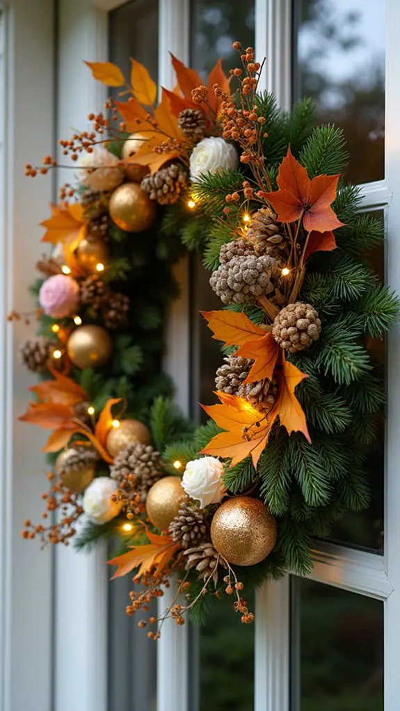 seasonal wreaths for celebrations