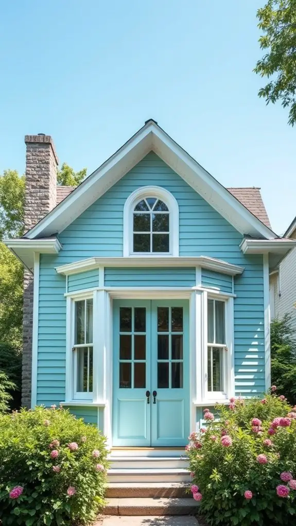 serene and inviting exterior