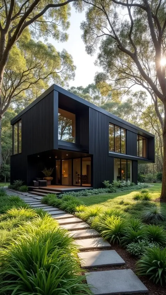 serene nature retreat home