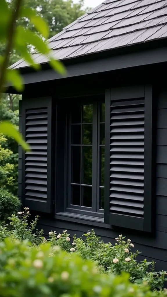 simple shutters clean aesthetic