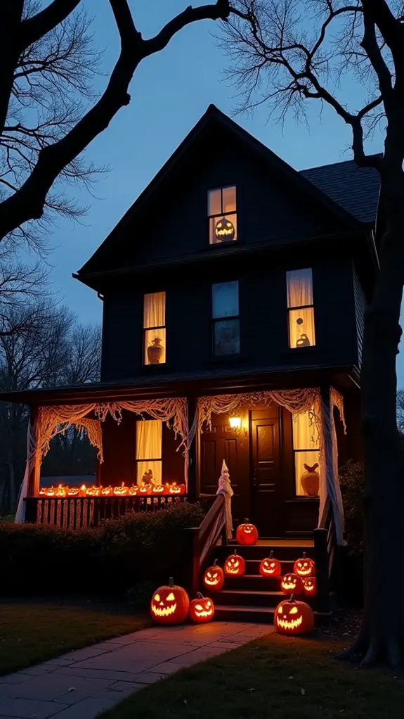 sinister halloween pumpkin designs
