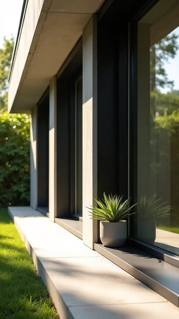 sleek airy contemporary aesthetics