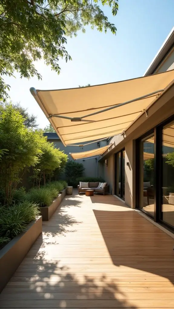 sleek customizable outdoor shade