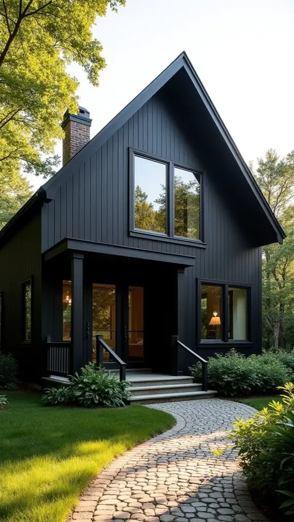 sleek matte black elegance