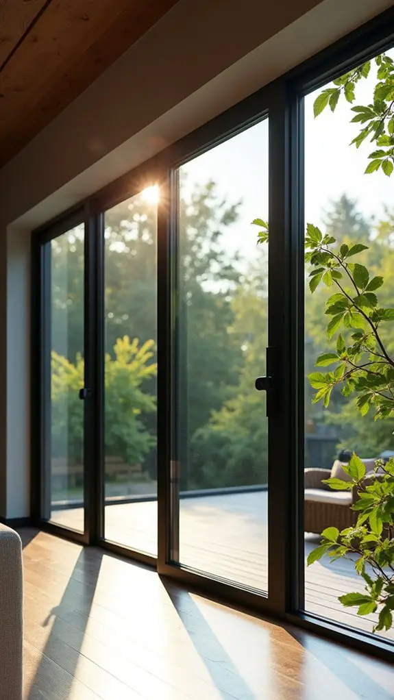 sleek modern practical windows