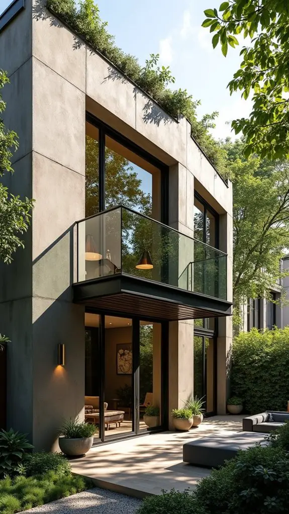 sleek unobstructed modern ventilation