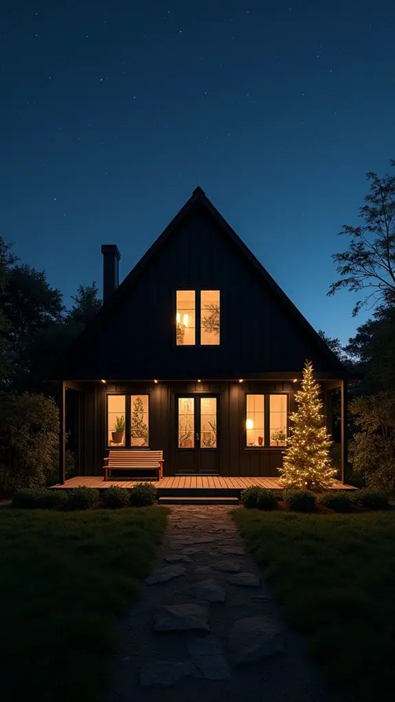 soft lighting window framing