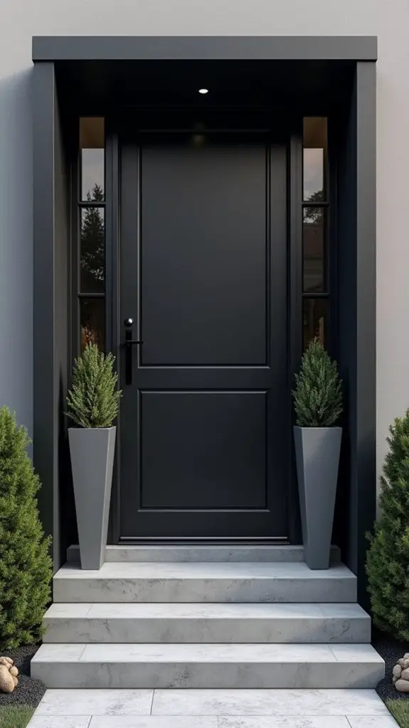 sophisticated black gray elegance