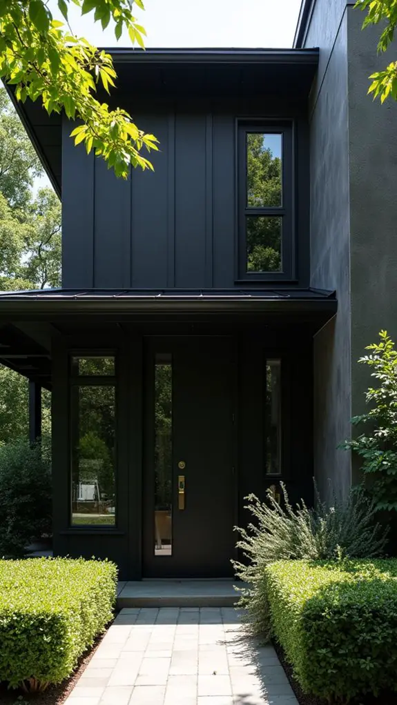 sophisticated black grey design