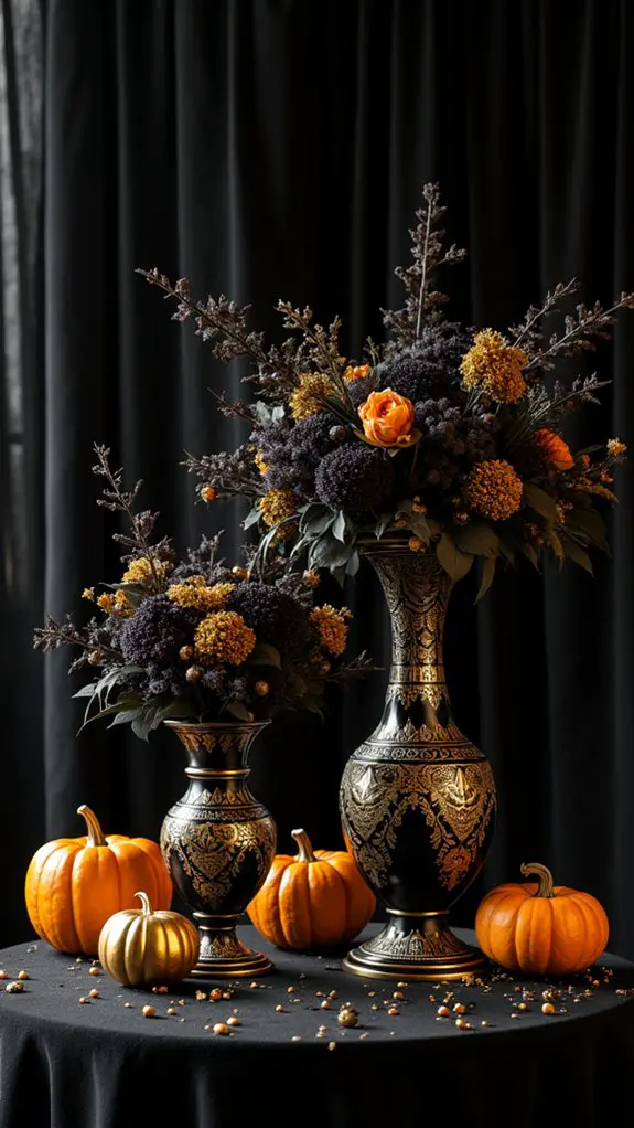 sophisticated halloween decor accent