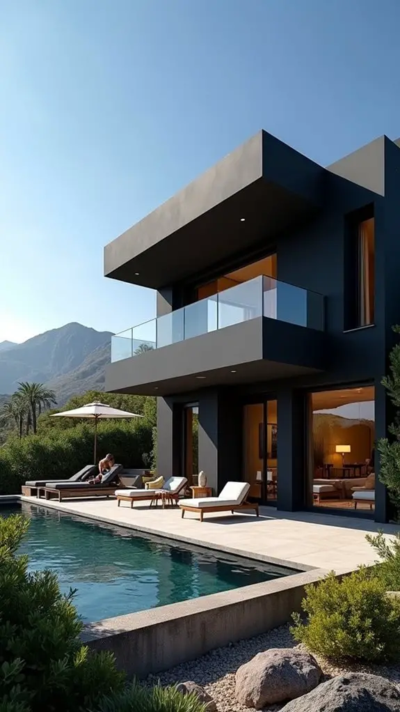 sophisticated modern island living