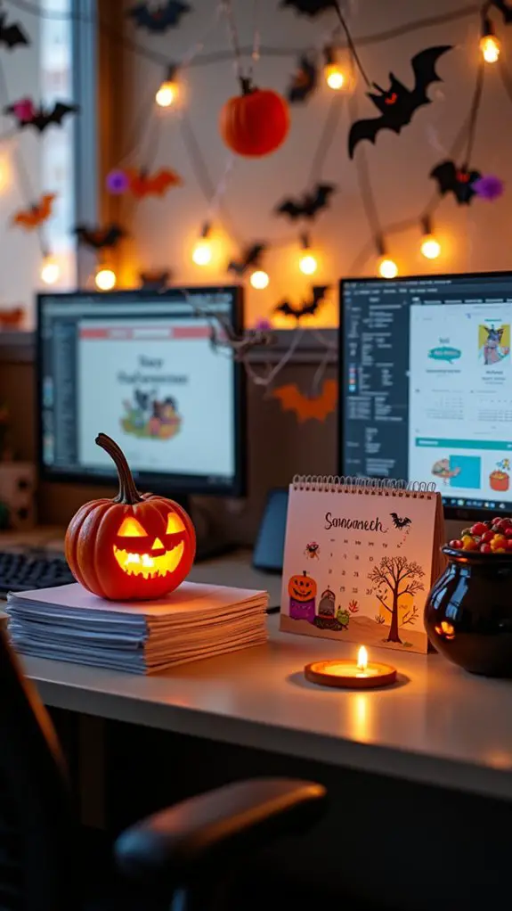 spooky charm for workspace