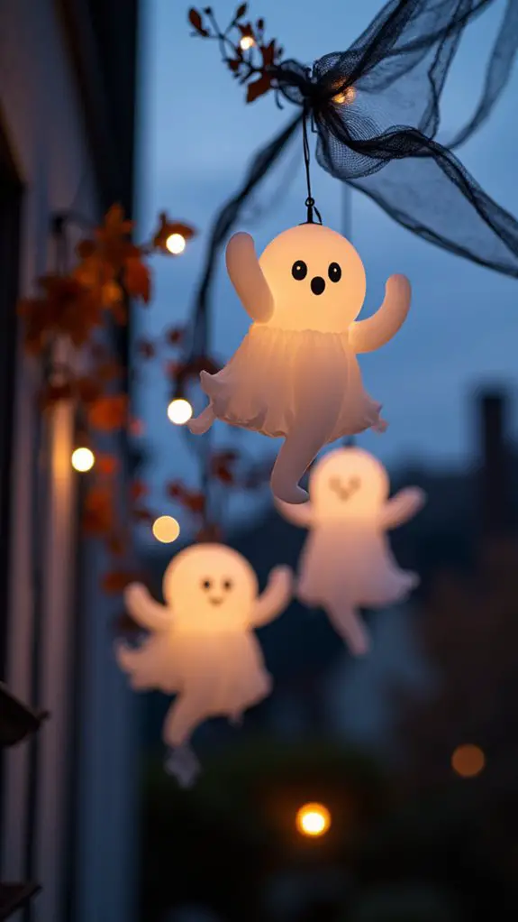 spooky ghost balloon decorations