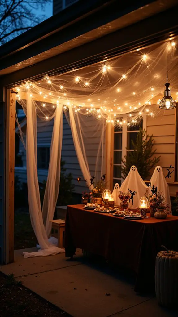spooky halloween decorations created