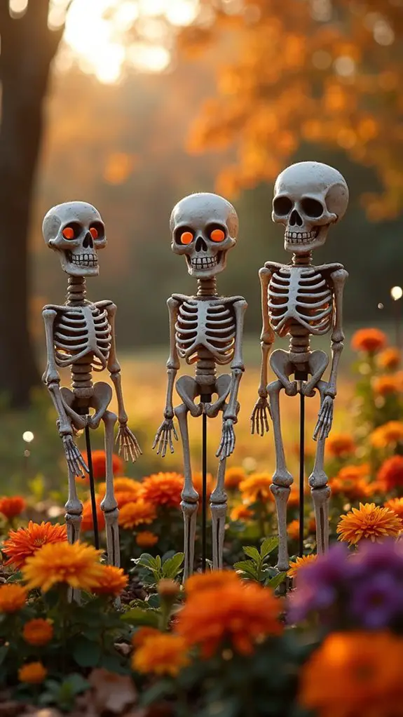 spooky halloween garden decor