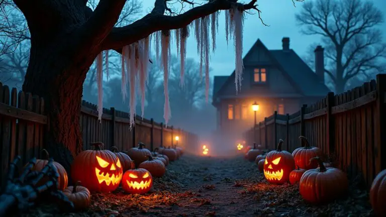 spooky halloween yard decorations