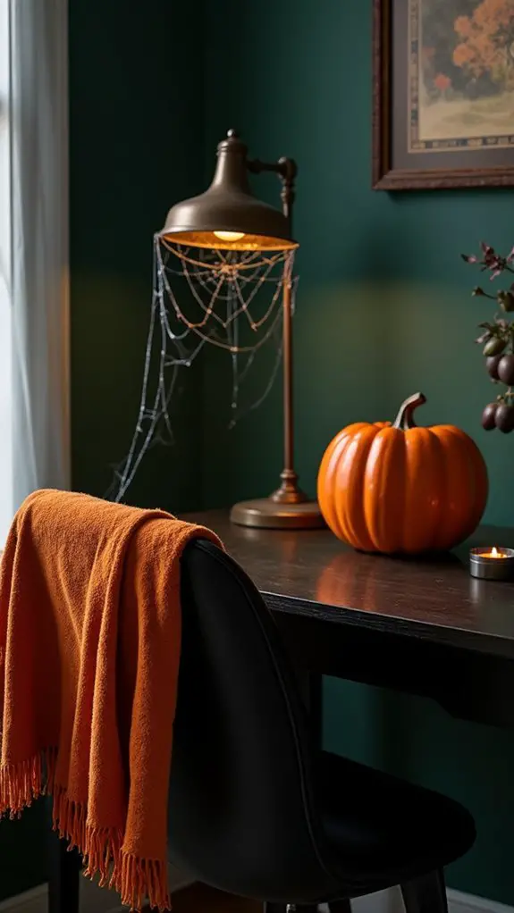 spooky home office decor