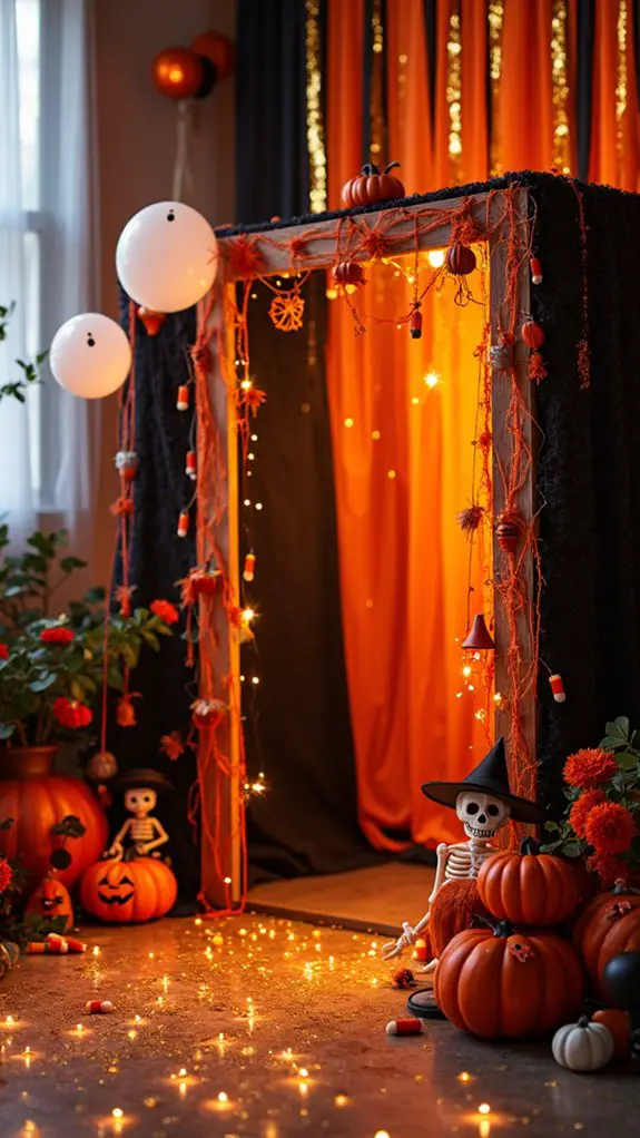spooky photo booth fun