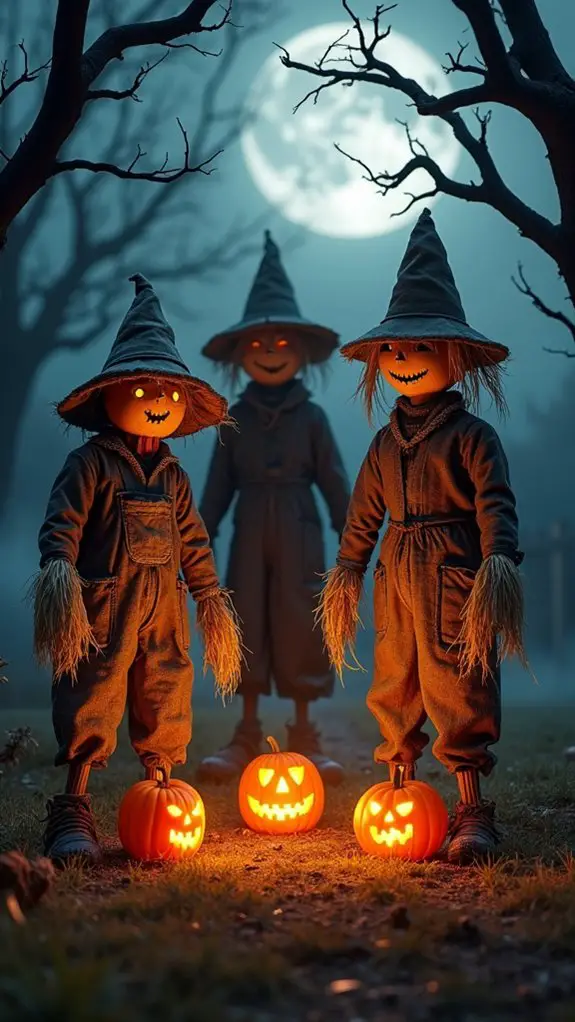 spooky rustic halloween decor