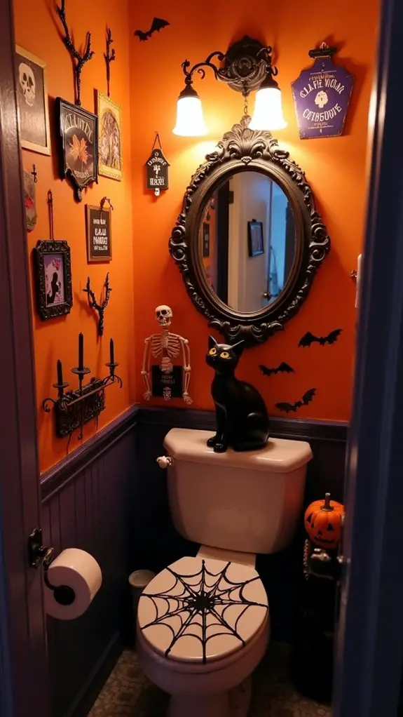 spooky signs for bathrooms