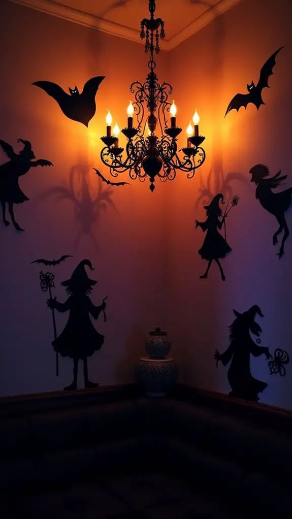 spooky silhouettes for halloween