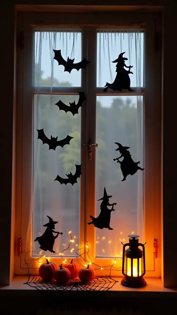 spooky silhouettes for halloween