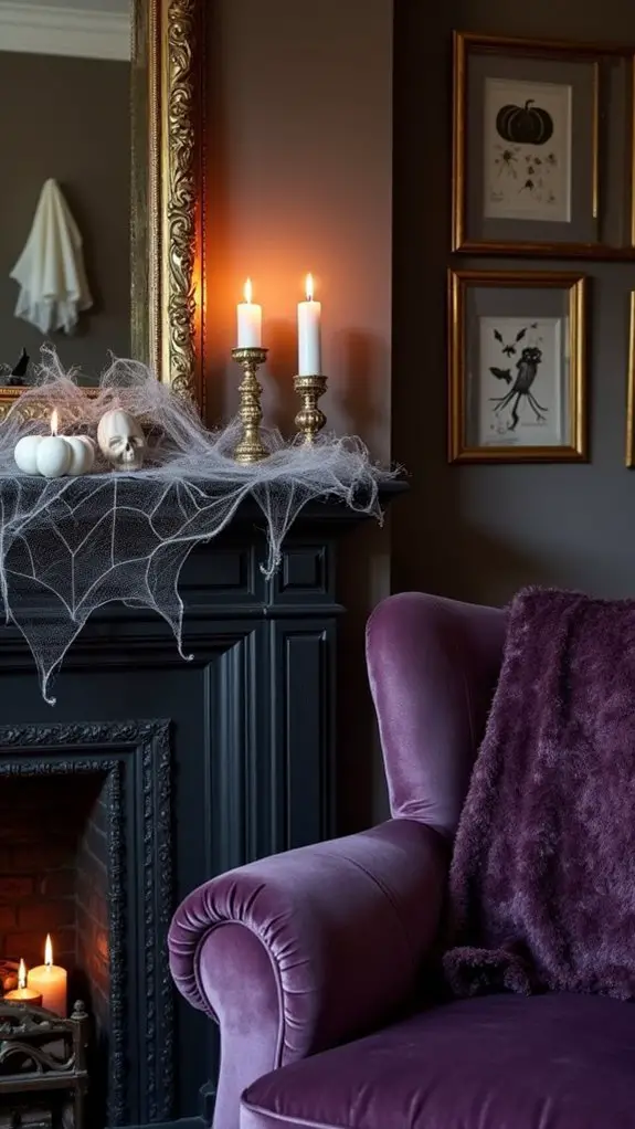 spooky stylish halloween decor