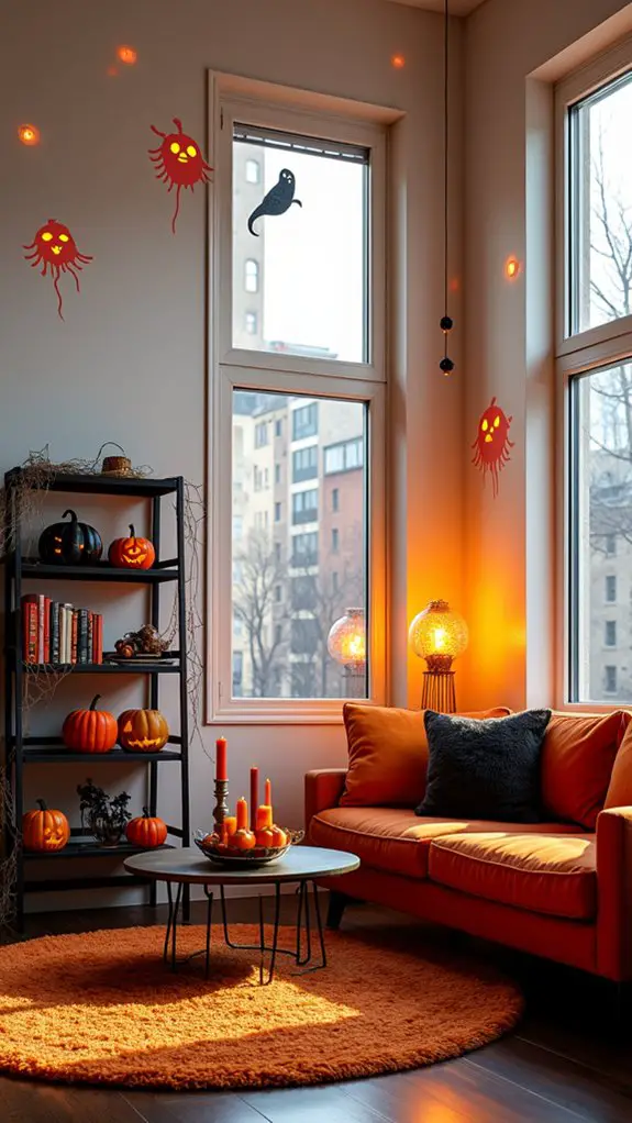 spooky window decorations made easy