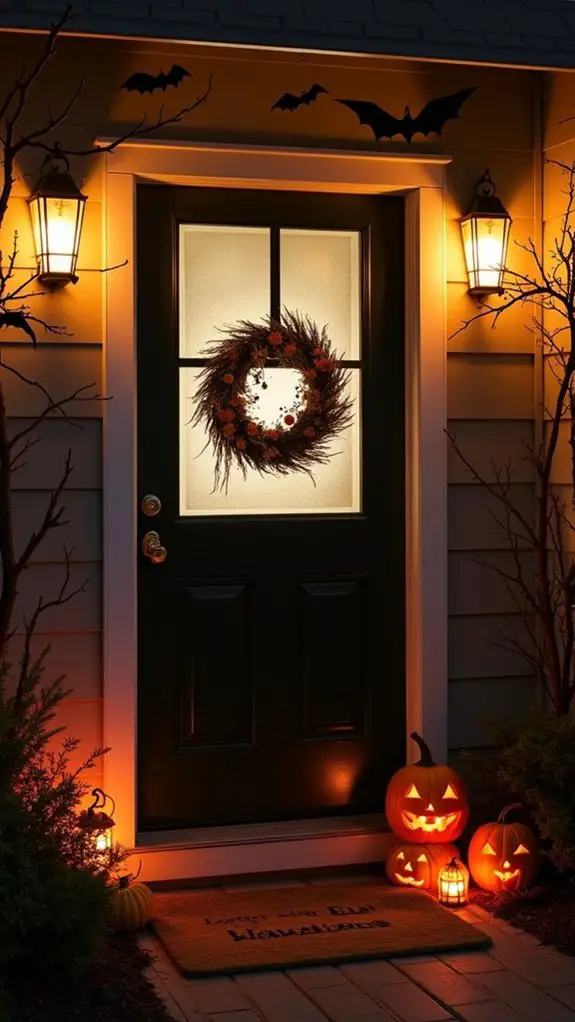 spooky window silhouettes delight