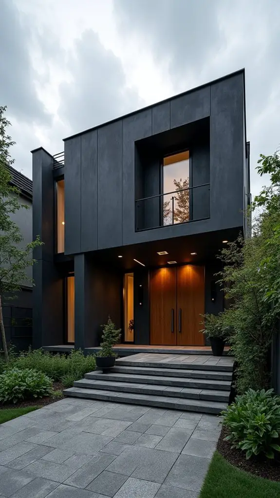 storm grey and black