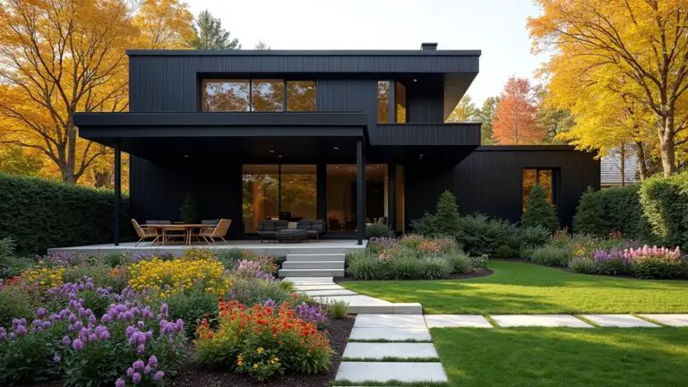 18 Black House Exterior Ideas That Look Stunning In Every Season stunning black house exteriors