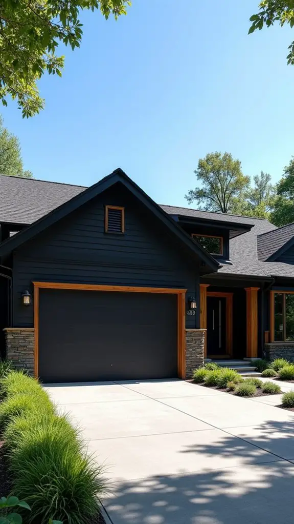stylish and functional garage door