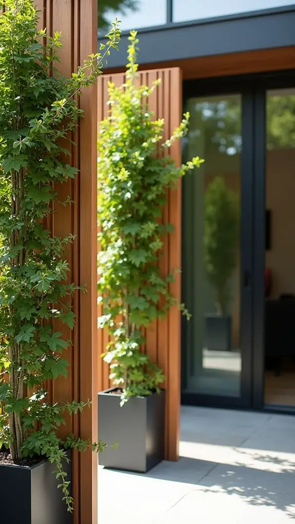 stylish outdoor privacy barriers