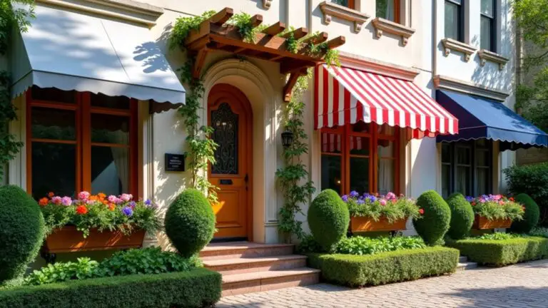 stylish outdoor window awnings