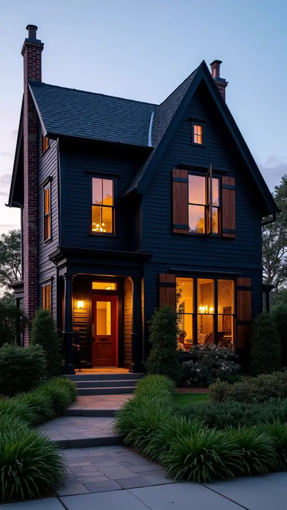 sustainable black colonial designs