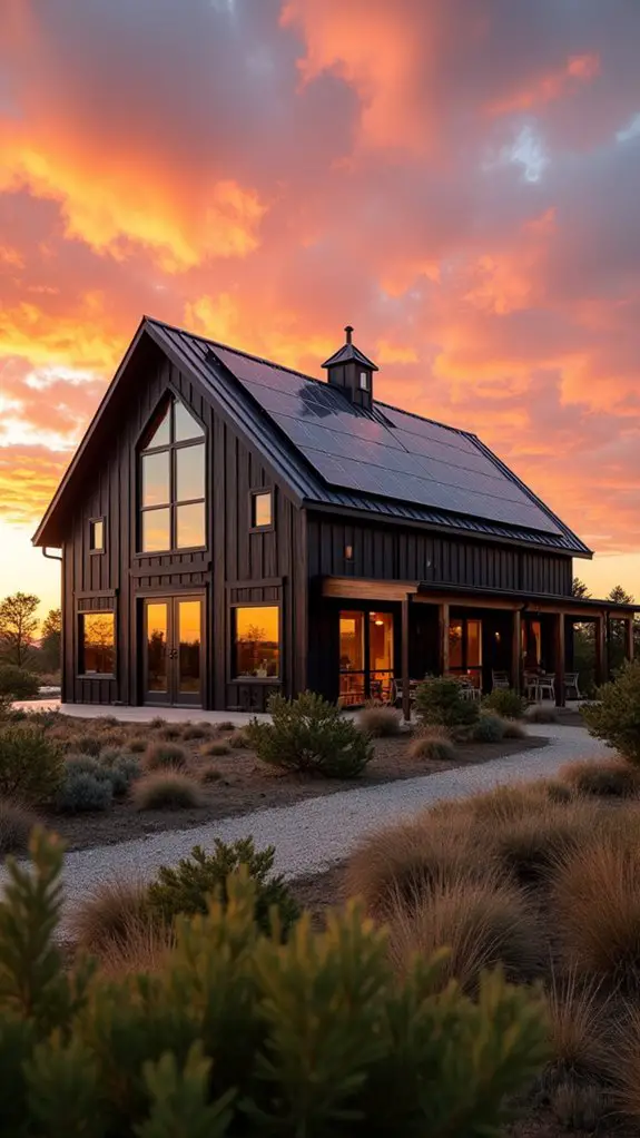 sustainable modern living features