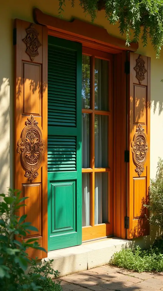 sustainable stylish bamboo shutters
