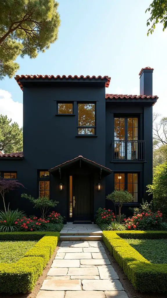 terracotta highlights black beauty
