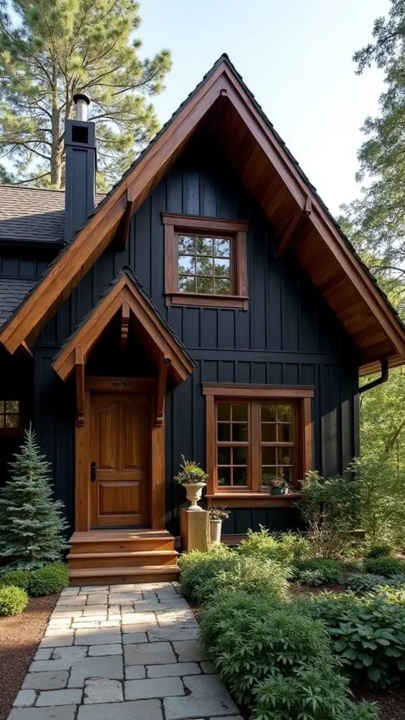 timber elegance in architecture