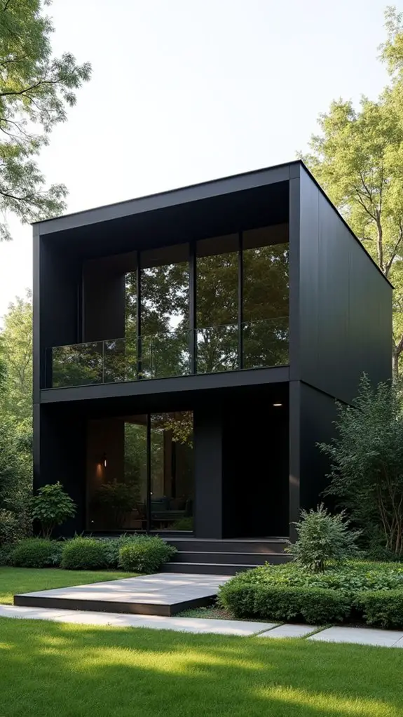 timeless black exterior elegance
