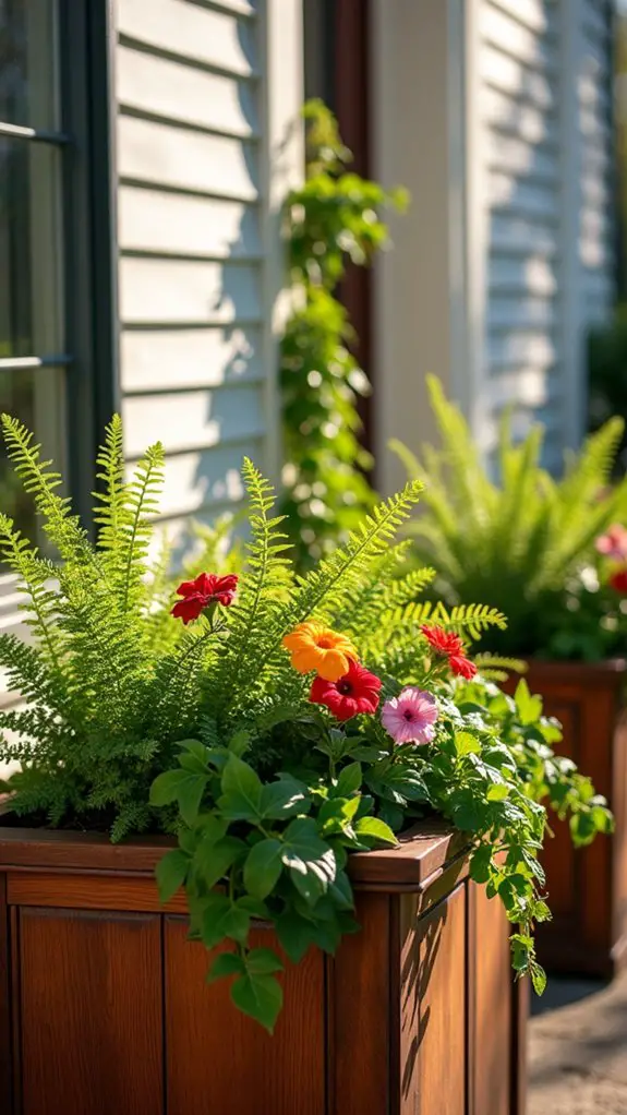 timeless charm in planters