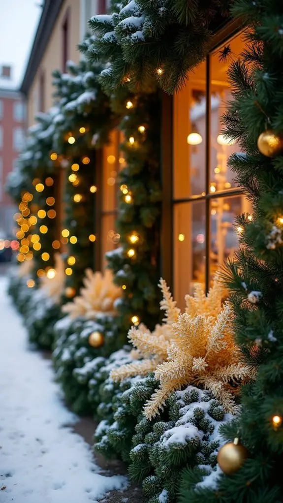 timeless classic evergreen garlands